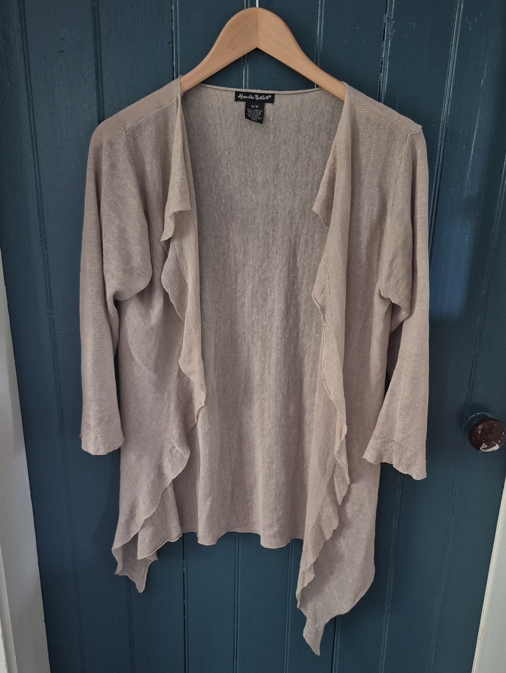 100% Linen Alexandra Bartlett Cardigan